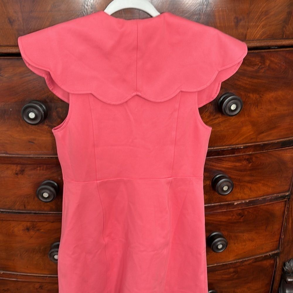 Maeve Scalloped Buttondown Dress Size Medium - Picture 7 of 8